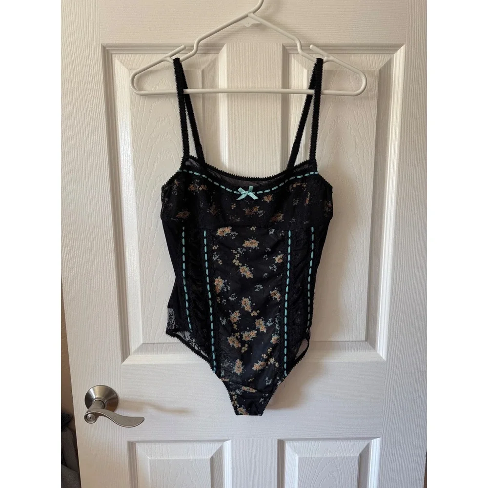 NWT Free‎ People Sara Corset Bodysuit Size Medium